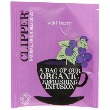 Clipper Organic Infusion Wild Berry 250 Envelopes